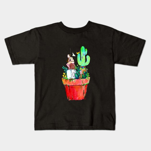 Thumbelina Kids T-Shirt by tuiram